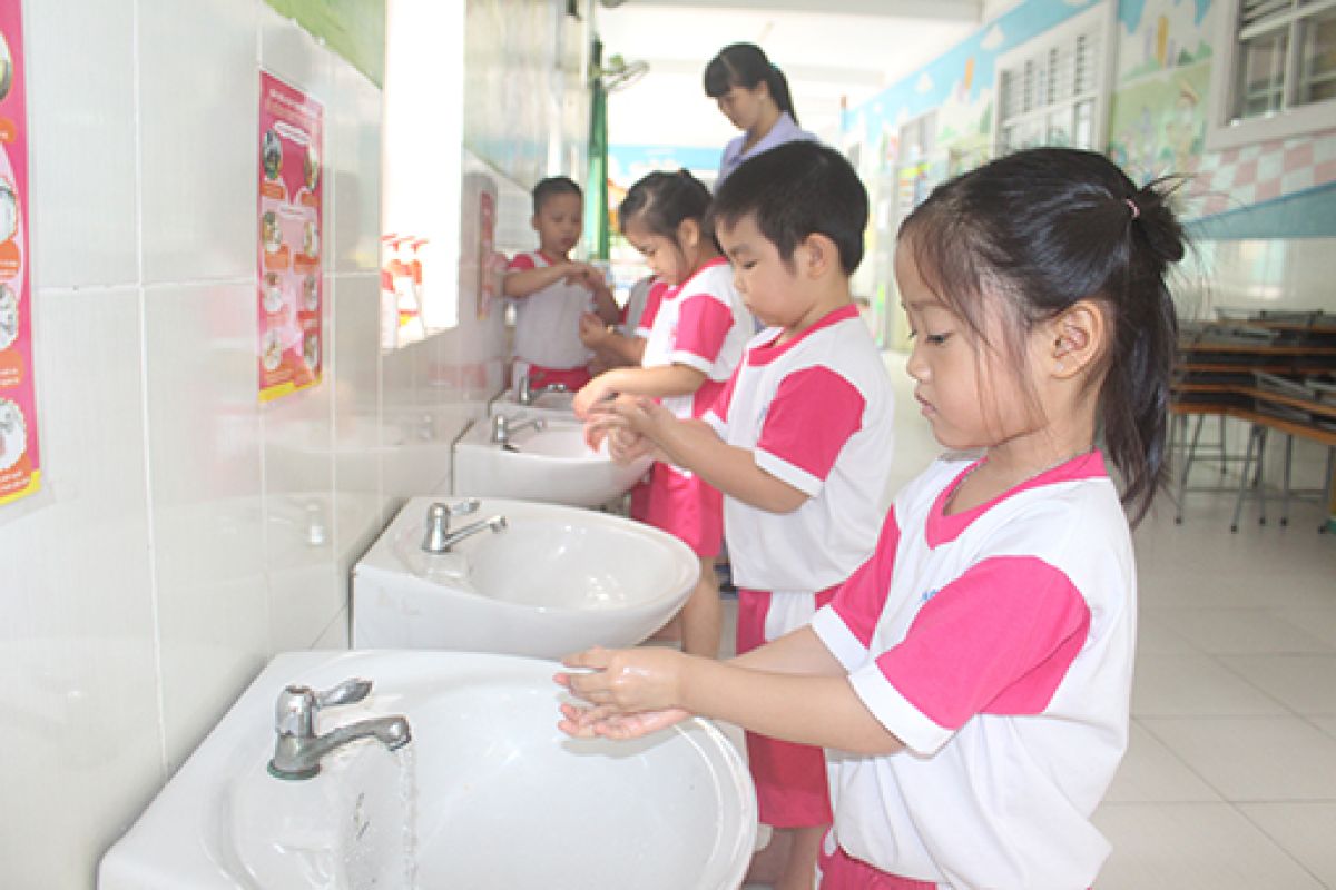 Rữa tay xà phòng - Việc làm nhỏ, Lợi ích to